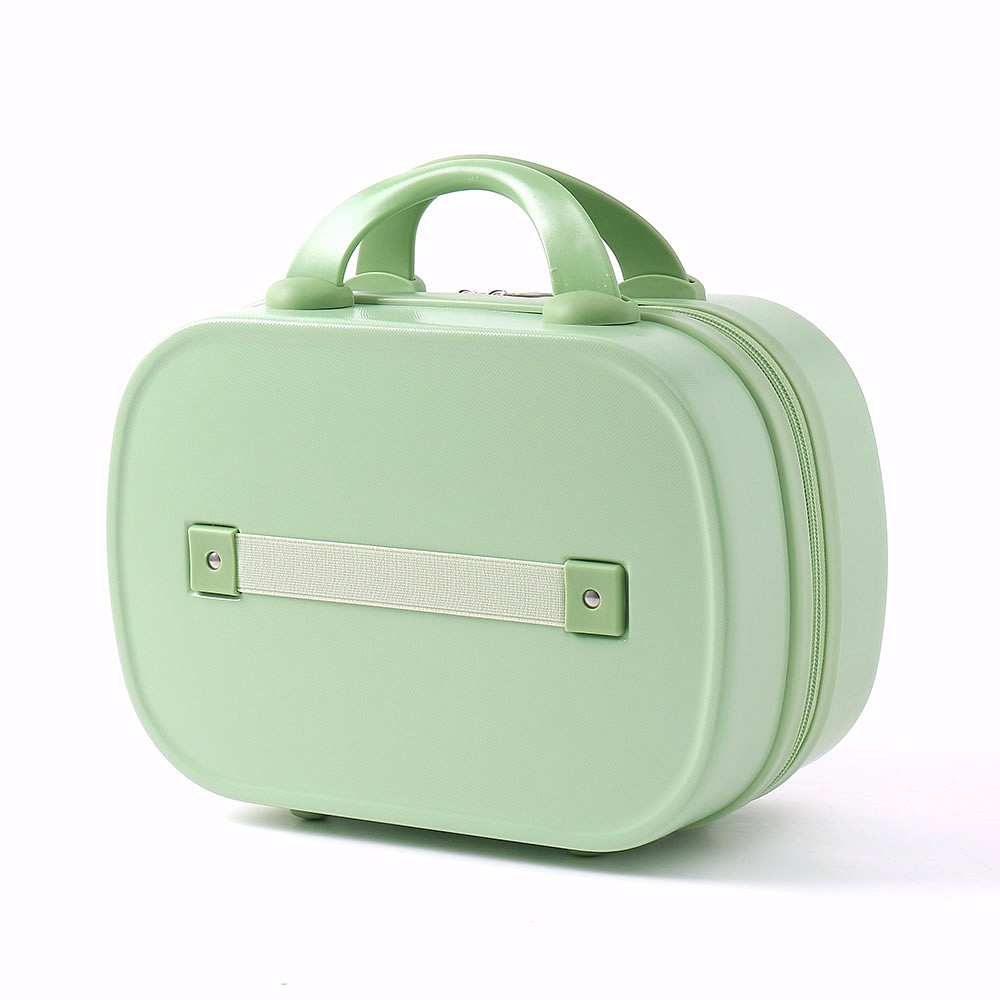 Oce 라운드 여성 미니 여행 트렁크 그린 미니 트랩백 유아동 트레블 손가방 캐리어 보조 가방