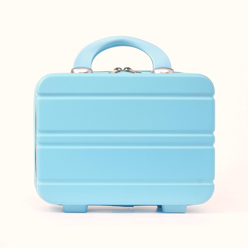 Oce 사각 여성 미니 여행 트렁크 30x17 블루 유아동 트레블 손가방 캐리어 보조 가방 기내용 비행기 가방