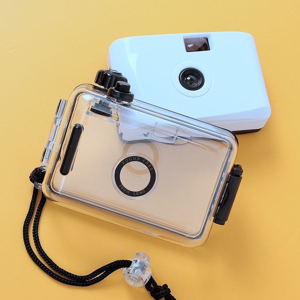 Oce 3M 방수 다회용 필름카메라 화이트블랙 아나로그 사진 장비 레트로 필름카메라 포토그래퍼
