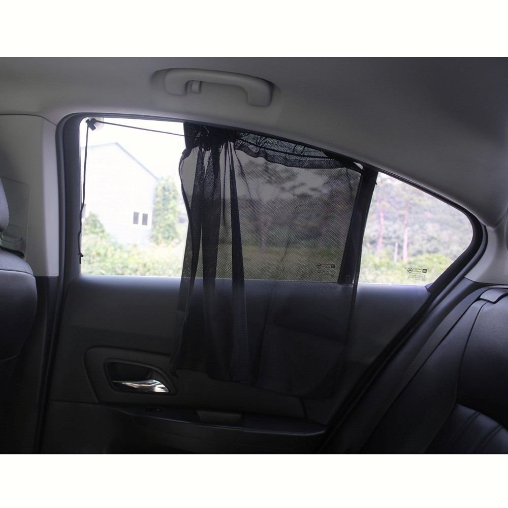 Oce 차량 햇빛가리개 큐방 커튼 2p 뽁뽁이 차량 커튼 자동차 창문 암막 햇빛 가림막