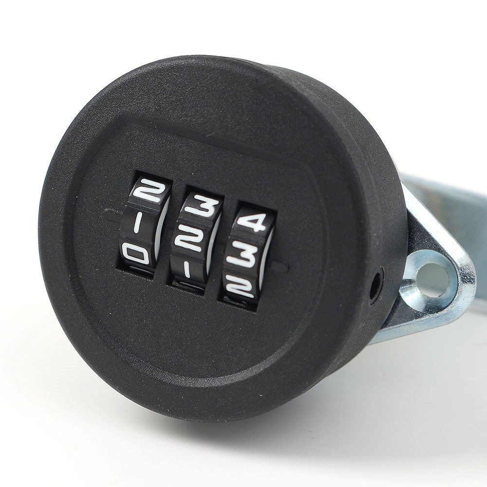Oce 사물함 서랍 손잡이 번호키 30mm 블랙 도어 키 안전장치 핸들 번호키 자물쇠 락커 번호 열쇠