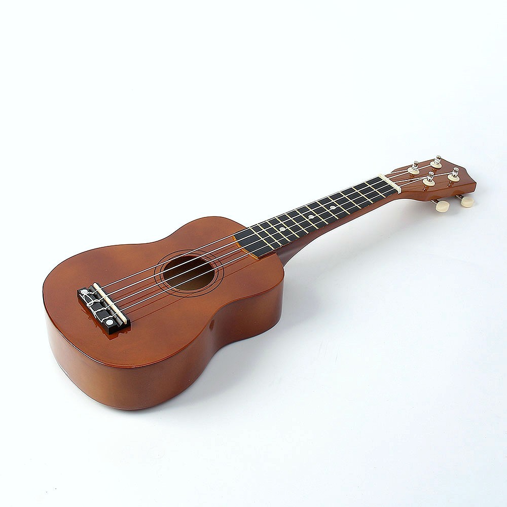 Oce 포플러 소형 기타 우크렐레 소프라노 브라운 재밌는 현악기 우쿨렐레 키타 ukulele