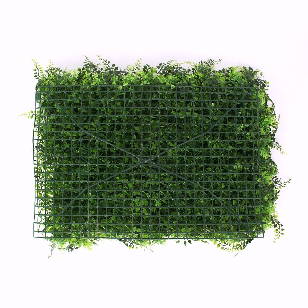 Oce 실내 정원 인조 풀 잔디 투톤 60x40 벽걸이 식물 매트 전시대 바닥 매트 건축 모형 잔디 풀밭
