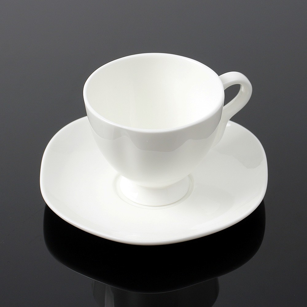 Oce 연잎 에스프레소 커피 컵 받침 set 100ml 작은 커피잔 예쁜 커피 컵 차잔