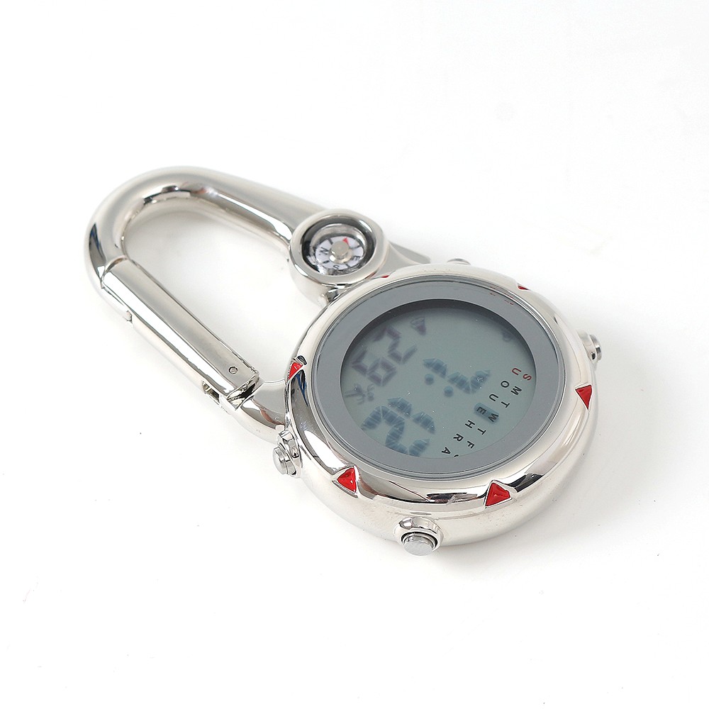 Oce 카라비나 디지털 시계 나침반 벨트나침판 방향계 compass measure