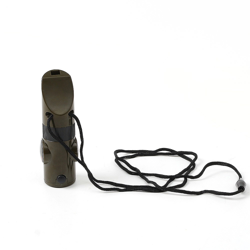 Oce 생존 키트 확대경 휘슬 나침반 랜턴 안전용품 호루라기 서바이벌 장비 재난 안전 키트