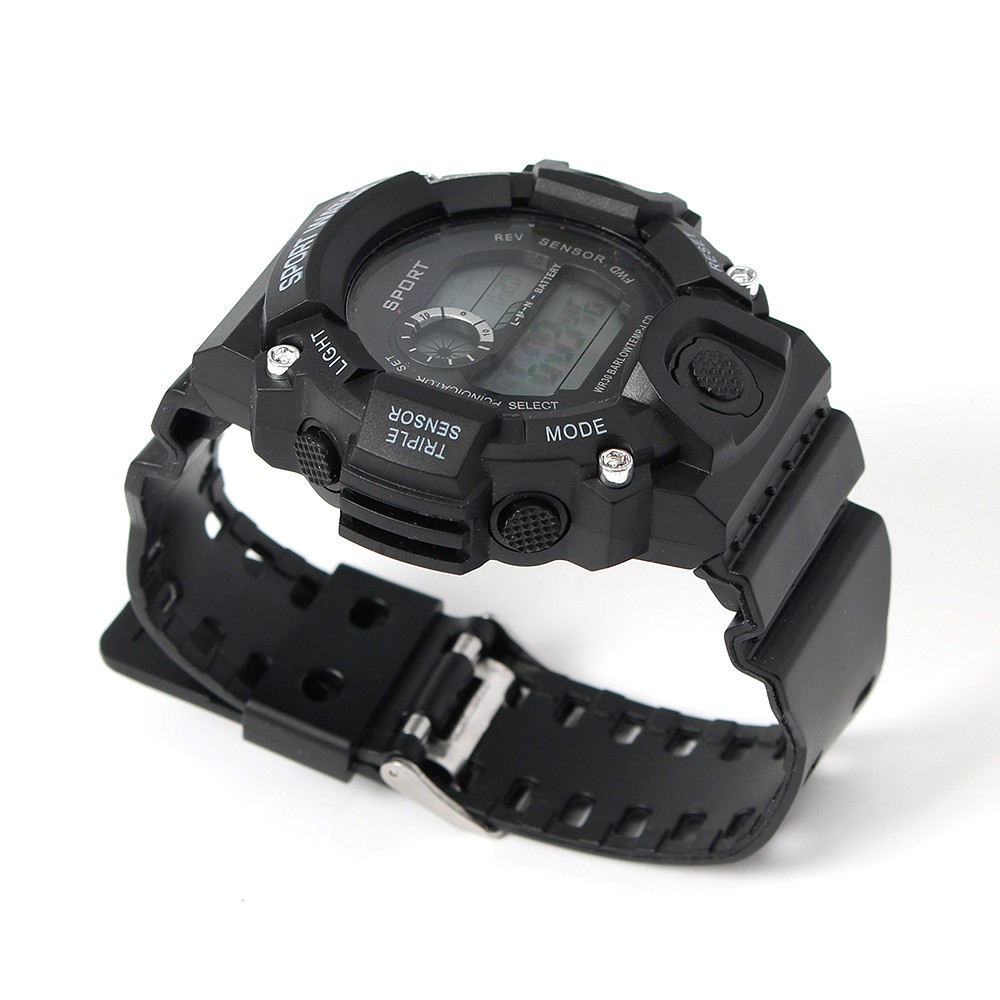 Oce 라이트 스포츠 방수 전자시계 날짜 손목시계 손목 알람시계 후레쉬 전자시계