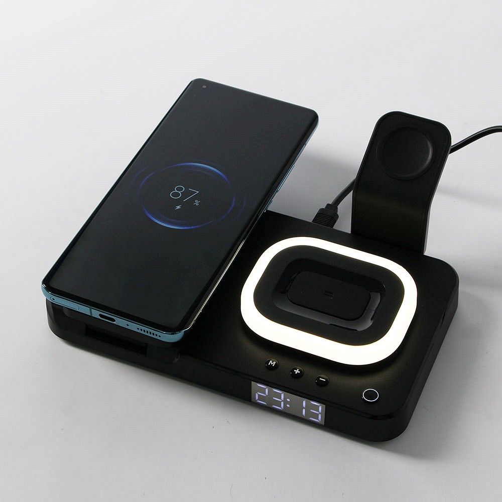 Oce 마그넷 고속 휴대폰 이어폰 무선충전기 블랙 휴대폰충전기 애플 워치 충전기 인번터