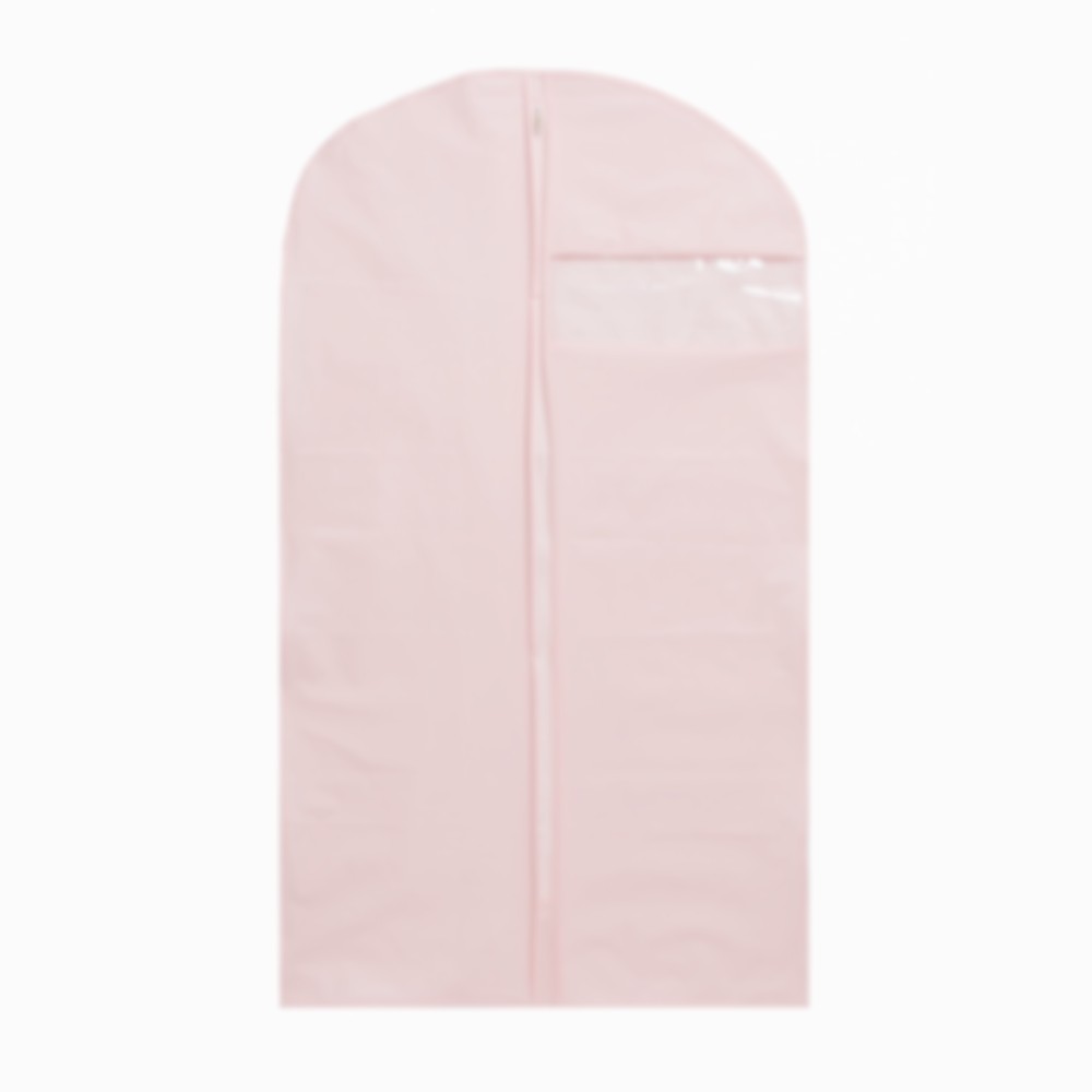 Oce 투명창 PEVA 옷 보관 커버 3p 핑크 60x110 쟈켓 원피스 커버 물세탁 지퍼 옷커버 롱 긴 옷커버