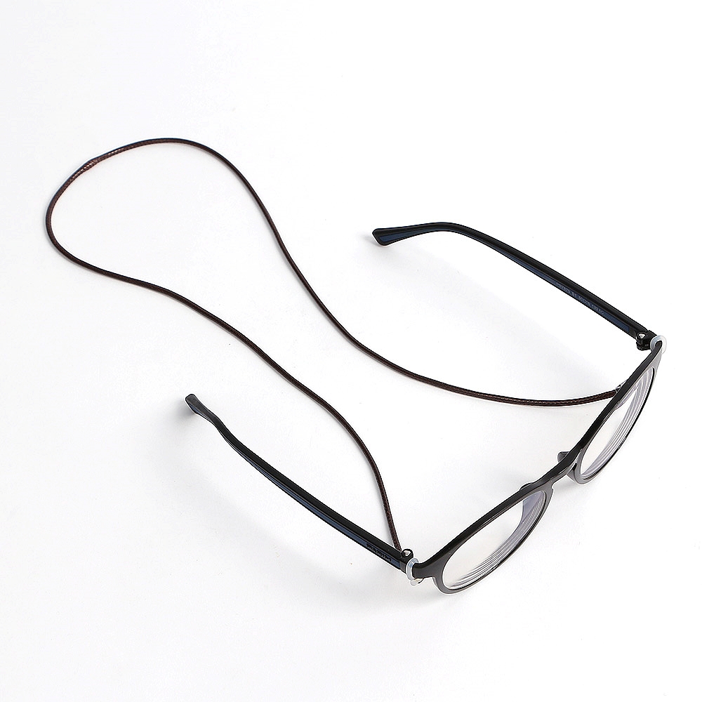 Oce 안경 걸이 끈 은 목걸이 브라운 썬그라스 줄 안경줄 스트링