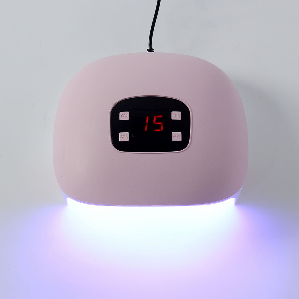 Oce 타이머 네일 라이트 셀프 젤 램프 핑크 인조손톱 붙이기 셀프케어 굳히기 휴대용 UV 램프