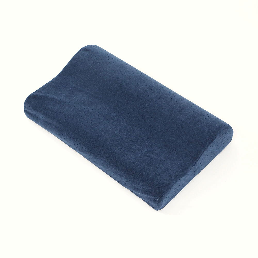 Oce 목받침 편안한 수면 베개 블루 기능성 배게 목에 좋은 비게 메모리폼 배개