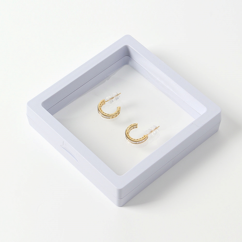 Oce 투명 선물상자 주얼리 박스 5p 9cm 입체 포장 필름 액세서리 케이스 귀중품 보관함