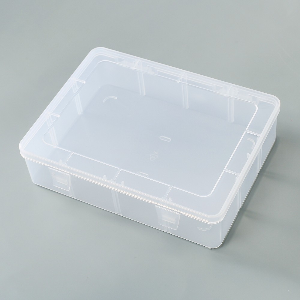 Oce 깊이감 빈 상자 소품통 플라스틱 박스 22.5x16.5cm 수납공케이스 멀티빈통 소형공구함공구통