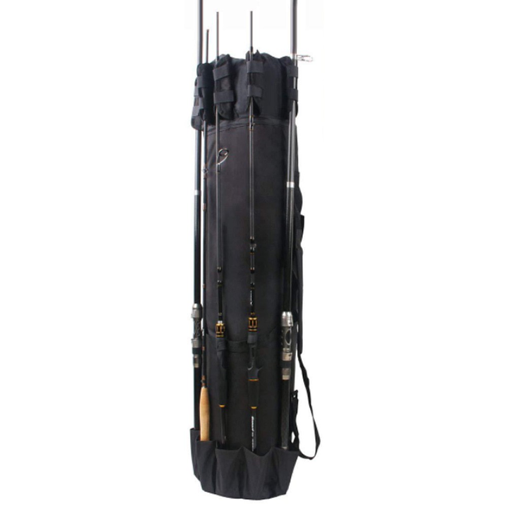 Oce 로드 케이스 낚시대 가방 블랙 민물낚시배낭 소품정리 장비스탠드가방