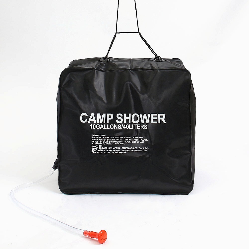 캠핑 샤워 휴대용 샤워기 야외 수도 40L 캠핑용물통물가방 비박장비 세숫물보관통