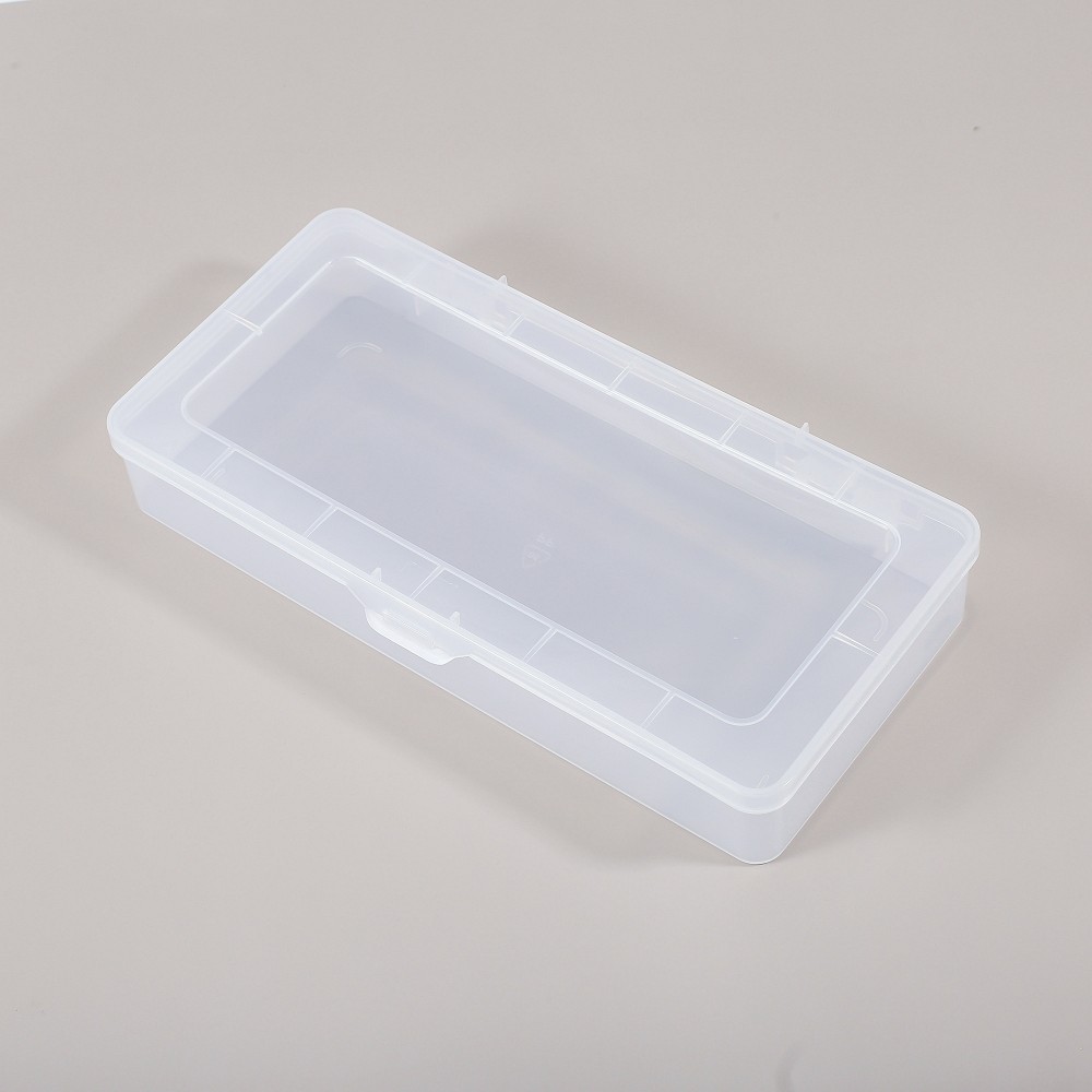 Oce 빈 상자 소품통 플라스틱 박스 26x12.5cm 투명소품케이스 사무용품보관함 구급약통