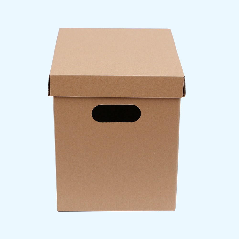 Oce 손잡이 박스 문서 보존 상자 지통 24x30cm 데스크정리대 카튼카톤 서류상자