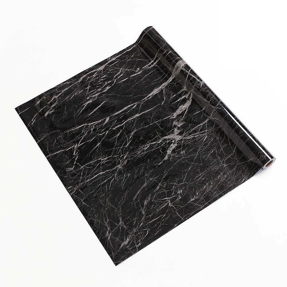 Oce 방수 블랙 대리석 식탁 시트지 3M 데스크 벽 꾸미기 마블 테이블 아트 디자인