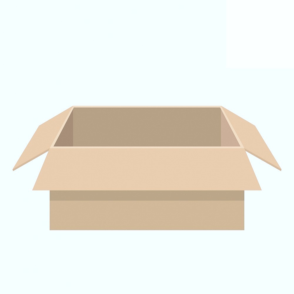 골판지 상자 중형 소포 무지 박스 20매 400x300x200 신발 포장지 package 크라프트 종이 포장 상자