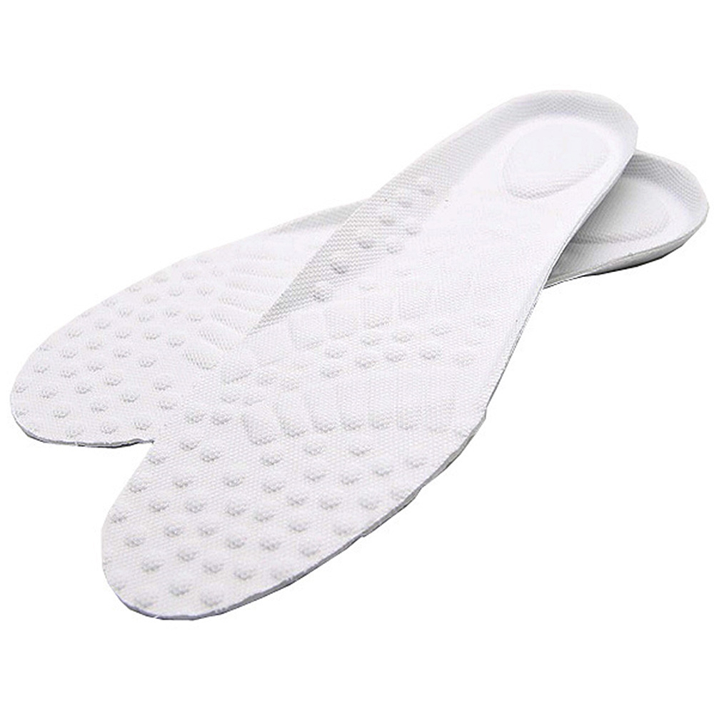 Oce 국산 발지압&안깐듯한 가벼운 남성용 insole 검정 젤리슈즈 shoe sole 운동화 키높이 효도 충격완화바닥