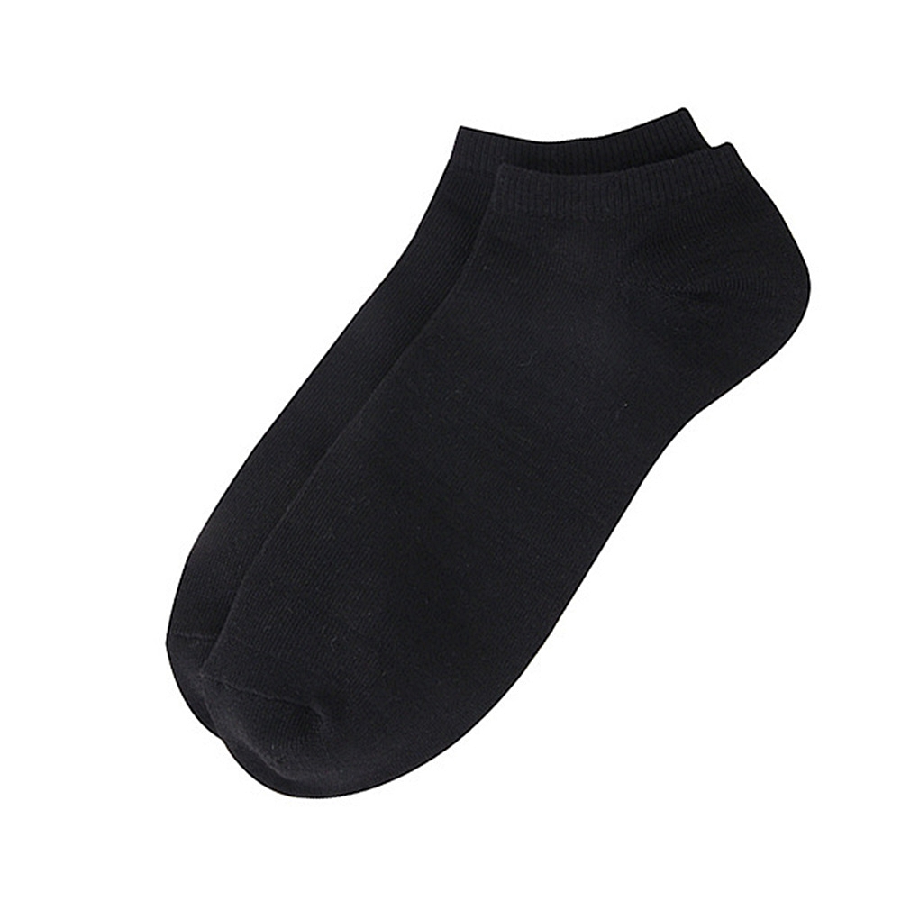 남성 발목 면혼방 국산 민무늬 양말 검정 1ea켤레 면바지 안보이는 무지 man stocking
