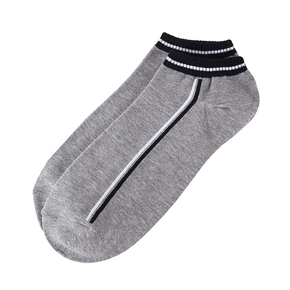 남성 발목 면혼방 국산 가로띠 양말 흰검 1ea켤레 남자 기본 발목 청소년 교복 man stocking