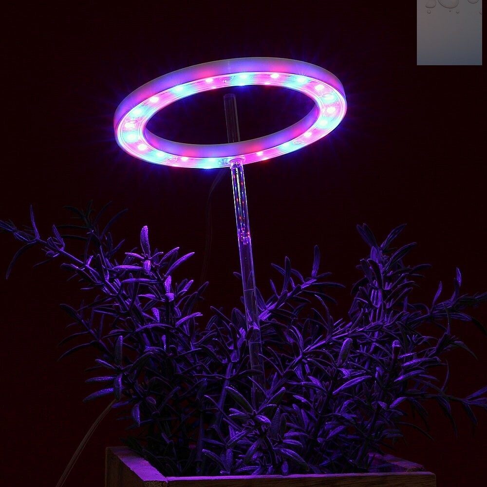 LED 식물 성장등 화분 조명 헤드형 레드블루 화분빛 식물 생장 재배등 가드닝