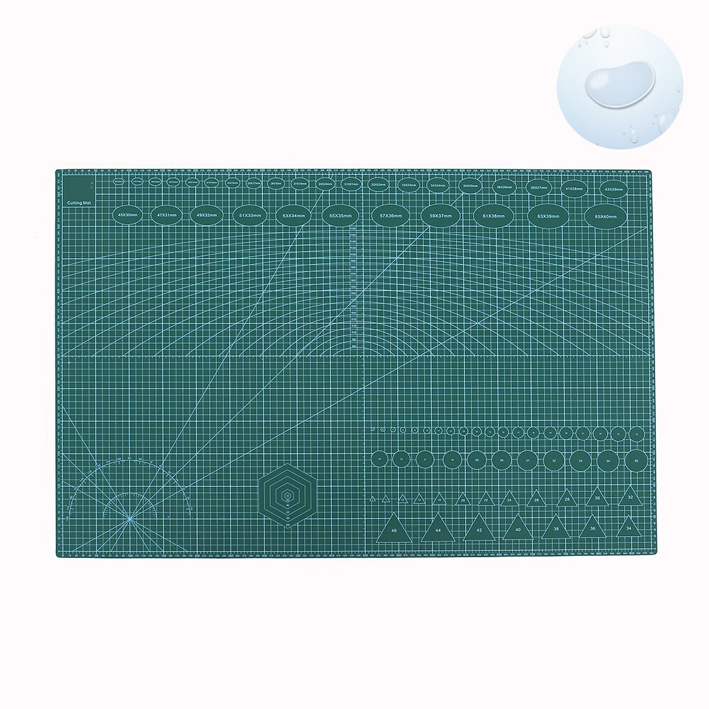 Oce PVC 재단 커팅 데스크 녹색 매트 A1 데스크 메트 책상 보호 덮개 바닥 고무 깔판