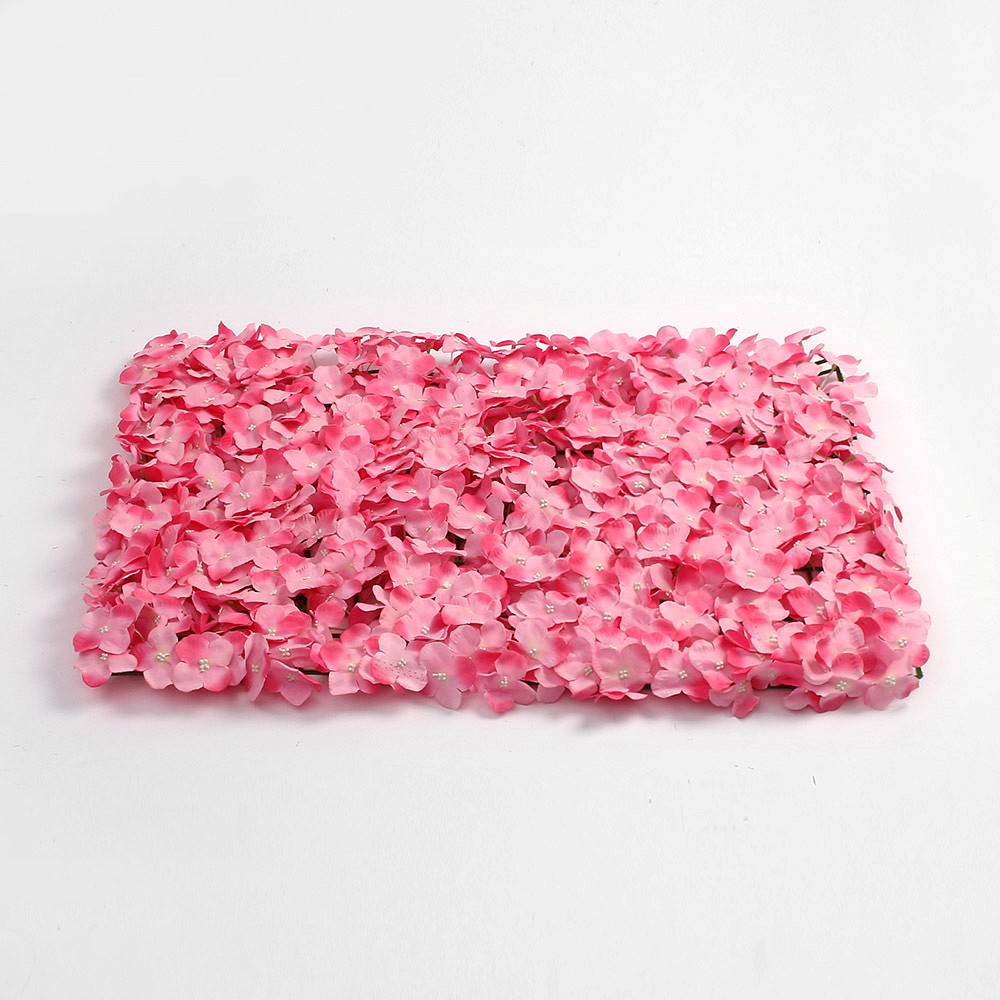 Oce 플랜트월 조화 벽장식 핑크k 60x40 실내 벽면 녹화 카페 조화 꽃벽  플랜테리어 인테리어