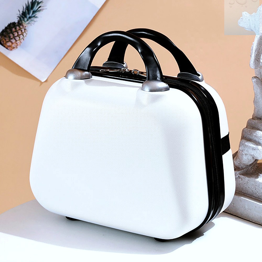 Oce 캐리어 결합백 미니 트렁크 (화이트) 데이트 소품 가방  레이디 레디 캐리어 보조가방