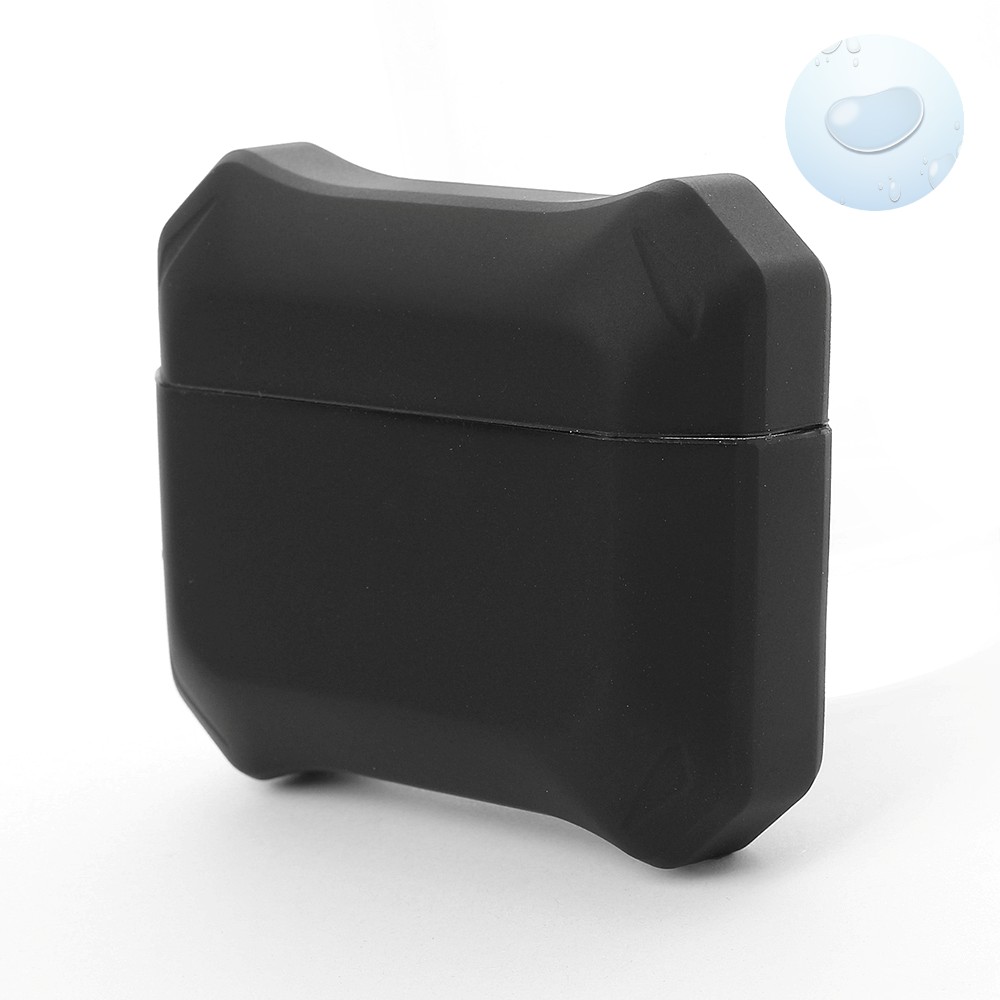 Oce 에어팟프로 충전 케이스 실리콘 커버 블랙 액세서리 카바 가방 백 박스