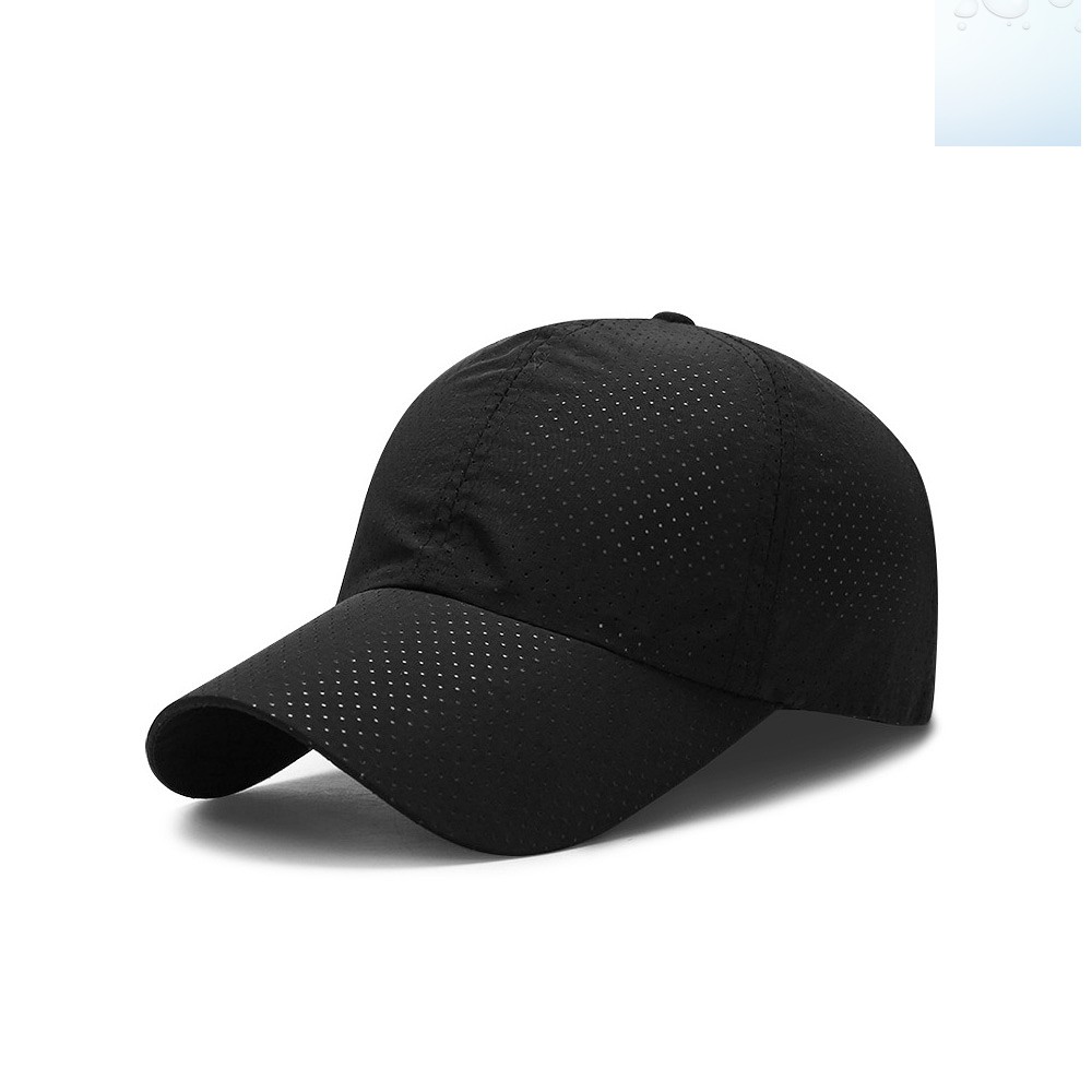 시원한 메쉬 가벼운 모자 조깅 운동 스냅백 (블랙) 자외선차단 캠핑캡 여자 스넵백 스포츠 챙 모자