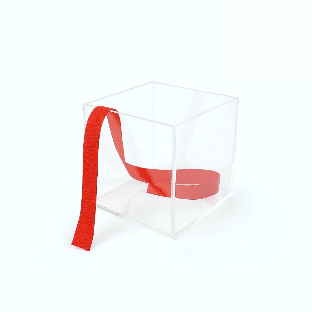 Oce 투명 오픈 디피 박스 아크릴 빈 정사각 상자 100 OPEN BOX 플라스틱 박스 제품 상품 진열대