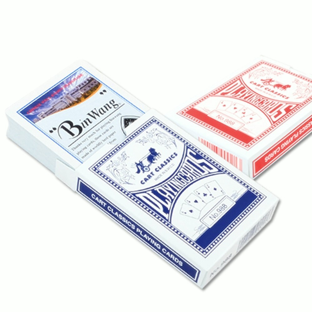 Oce 엠보싱 종이 코팅 미끄럼 방지 고급 포커 카드 플래잉 로열  로열 트럼프 놀이
