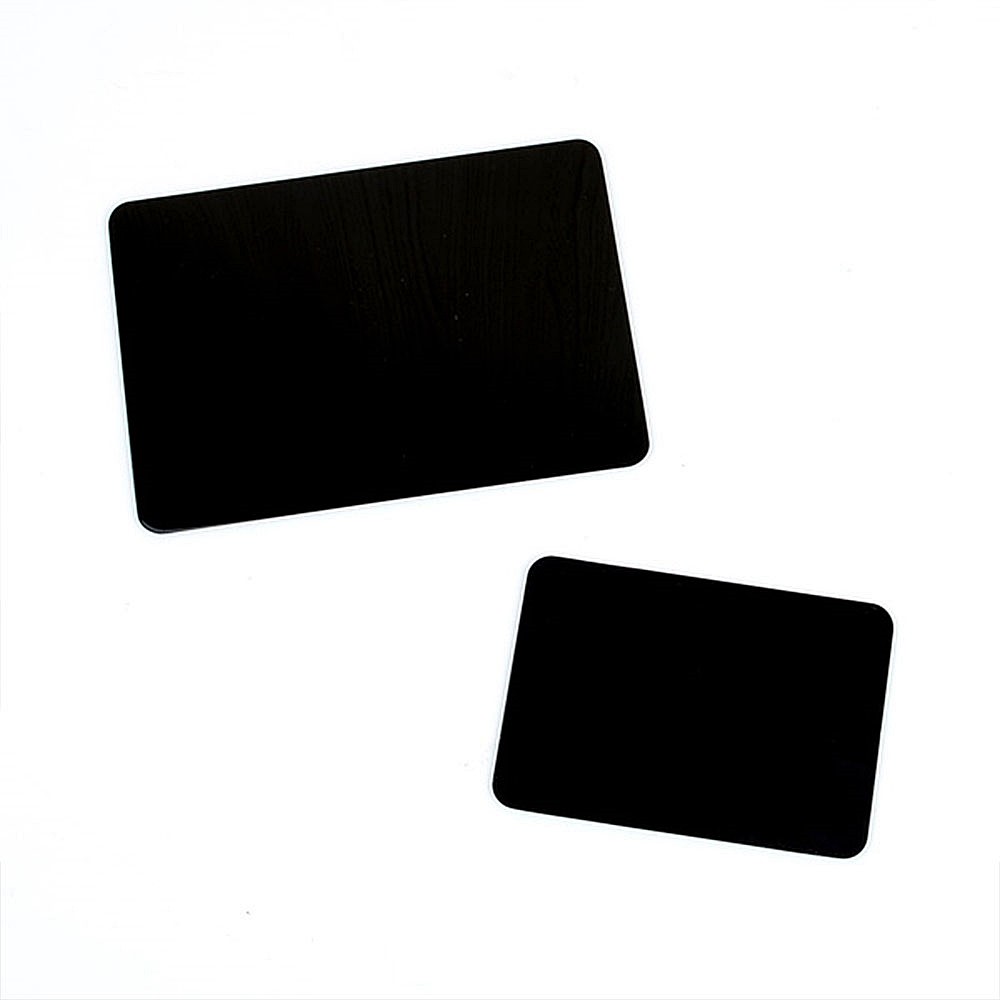 Oce 안내판 마카 미니 보드 5P 양면 흑색 칠판 소형 블랙 검정 POP 제품 쇼카드 물품 네임택