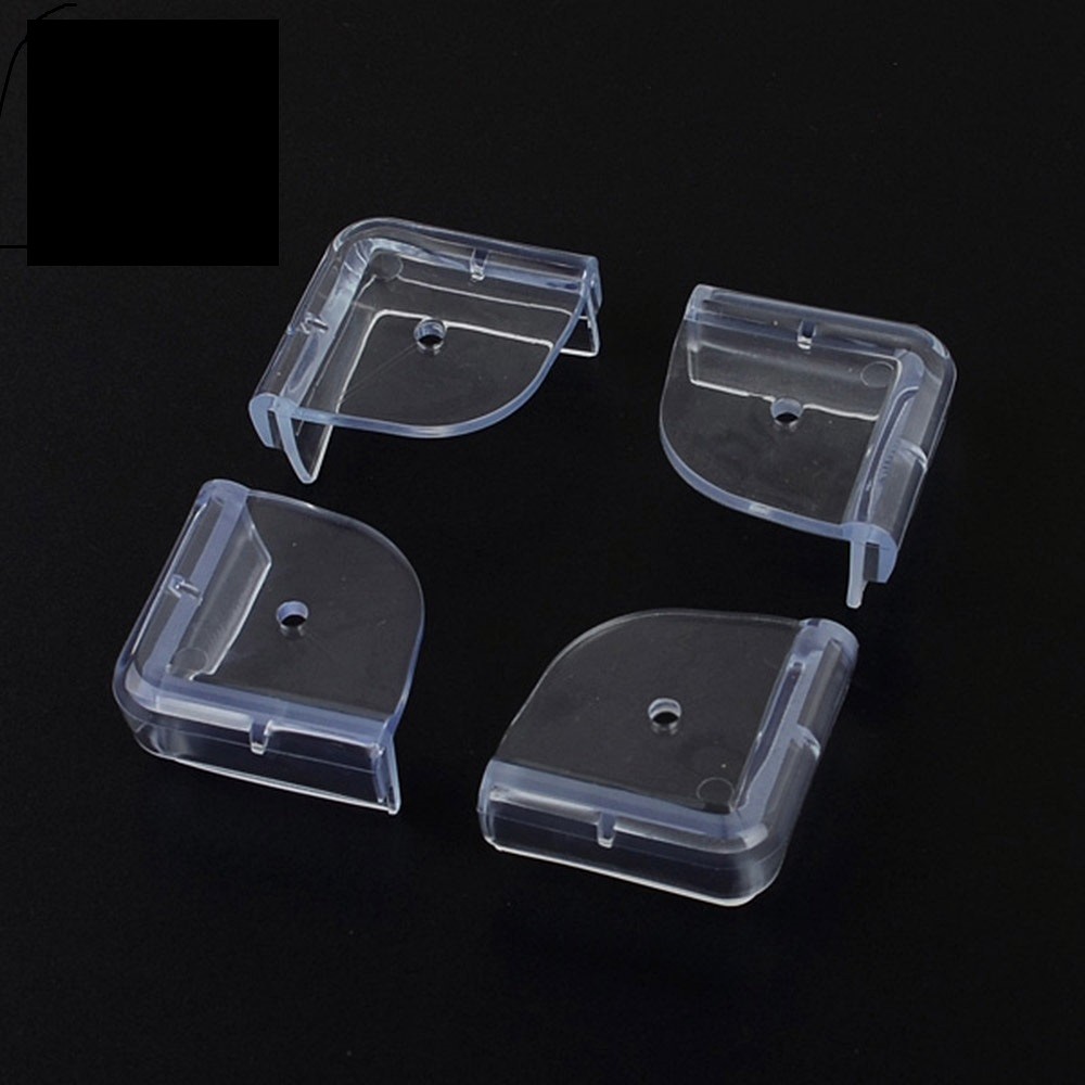 Oce 모서리 쿠션 코너캡 4P 투명 부착모소리각대 가장자리몰딩 엣지프로텍터