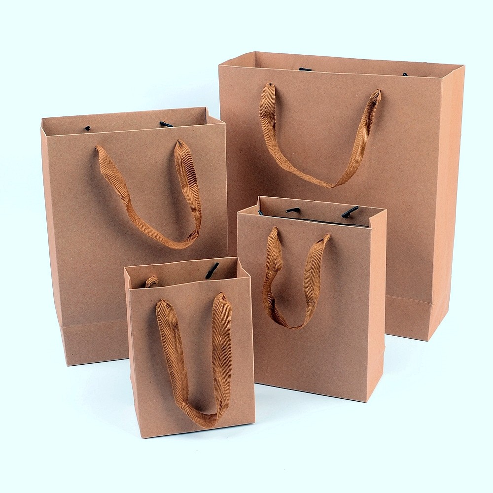 Oce 무지 튼튼한 크라프트지 쇼핑백 사각 봉투 크래프트 포장 용기 민무늬 제품 상자 기프트 박스