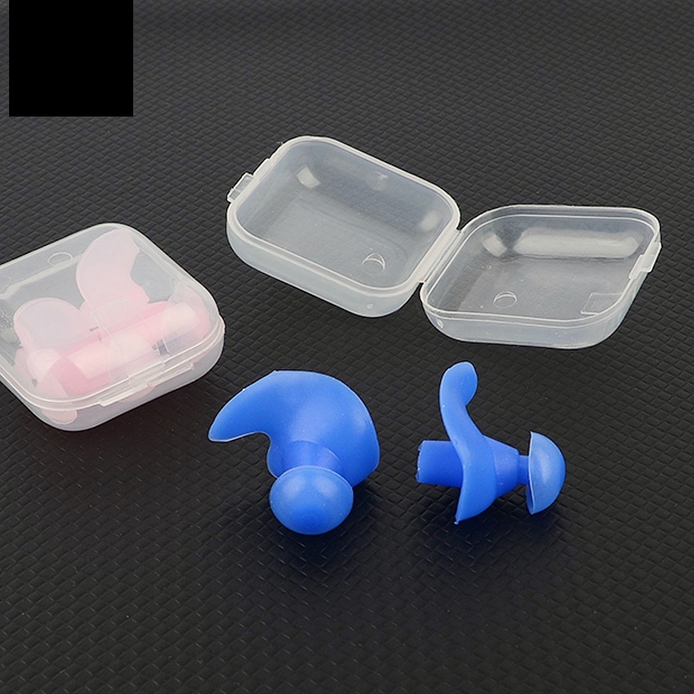 Oce 인체공학 디자인 실리콘 수영 귀마개 2p&z케이스 목공소 공부 물놀이 이어머프
