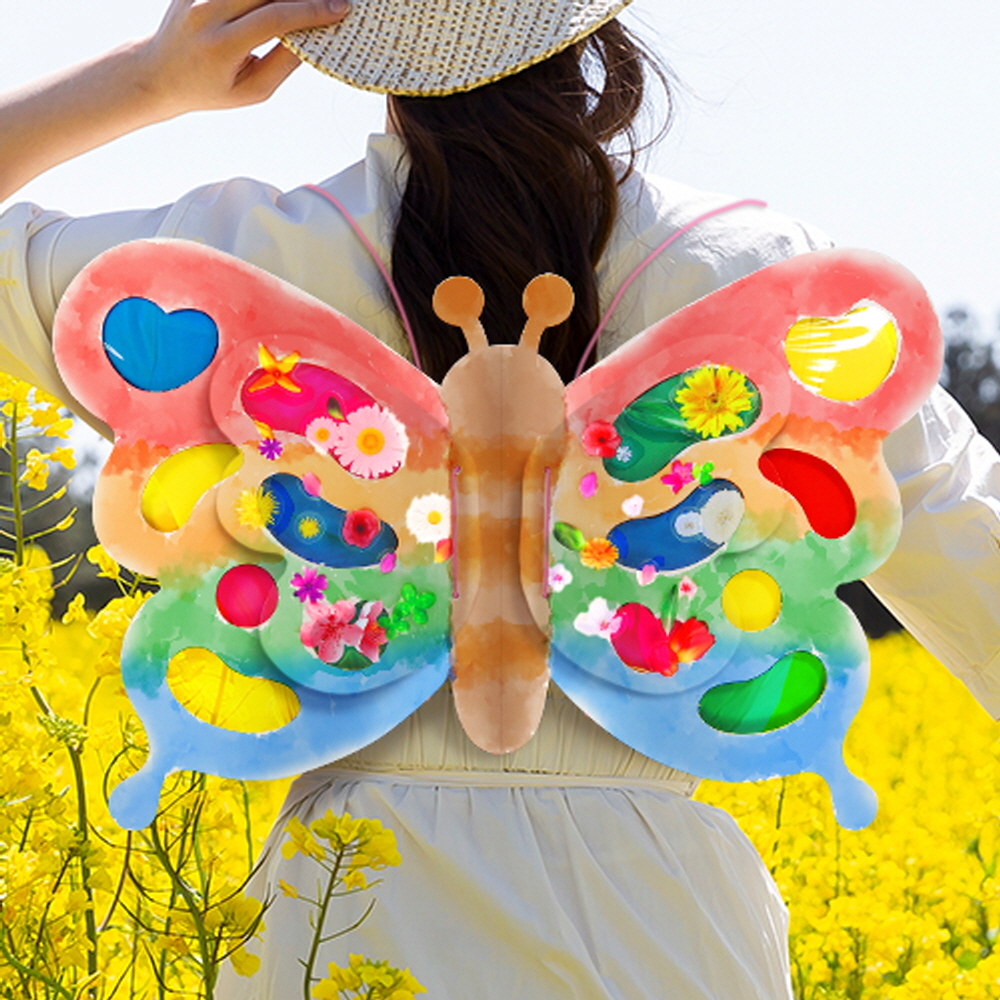 팔랑팔랑 봄꽃 나비 날개