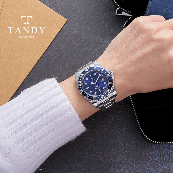 [TANDY] 탠디 다이아몬드 메탈시계, DIA-3922 BLUE(블루)