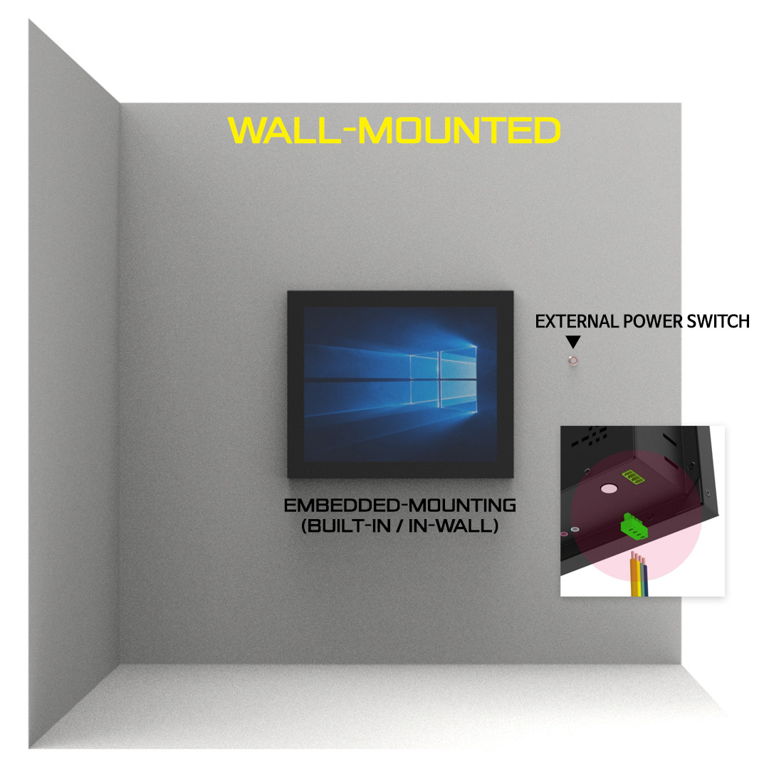 2핀 4핀 외부 파워 스위치 터미널 블록 연결 안내 디앤시스