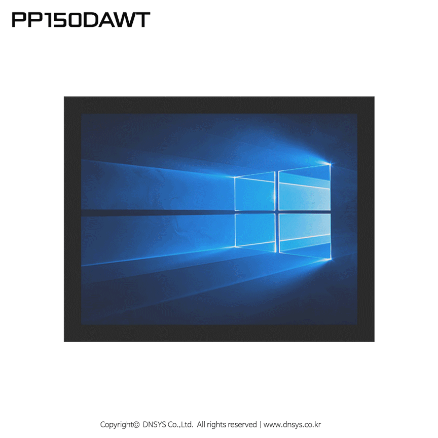 PP150DAWT 산업용 올인원 터치 패널PC 주문제작 DNSYS