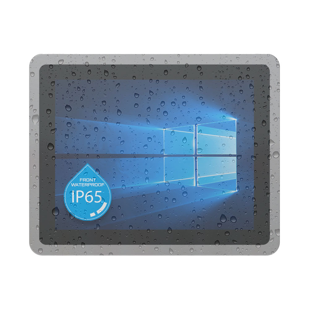 PP121DAIT 전면부 IP65등급 12.1인치 전면방수 감압식 터치 패널 컴퓨터 주문제작 DNSYS