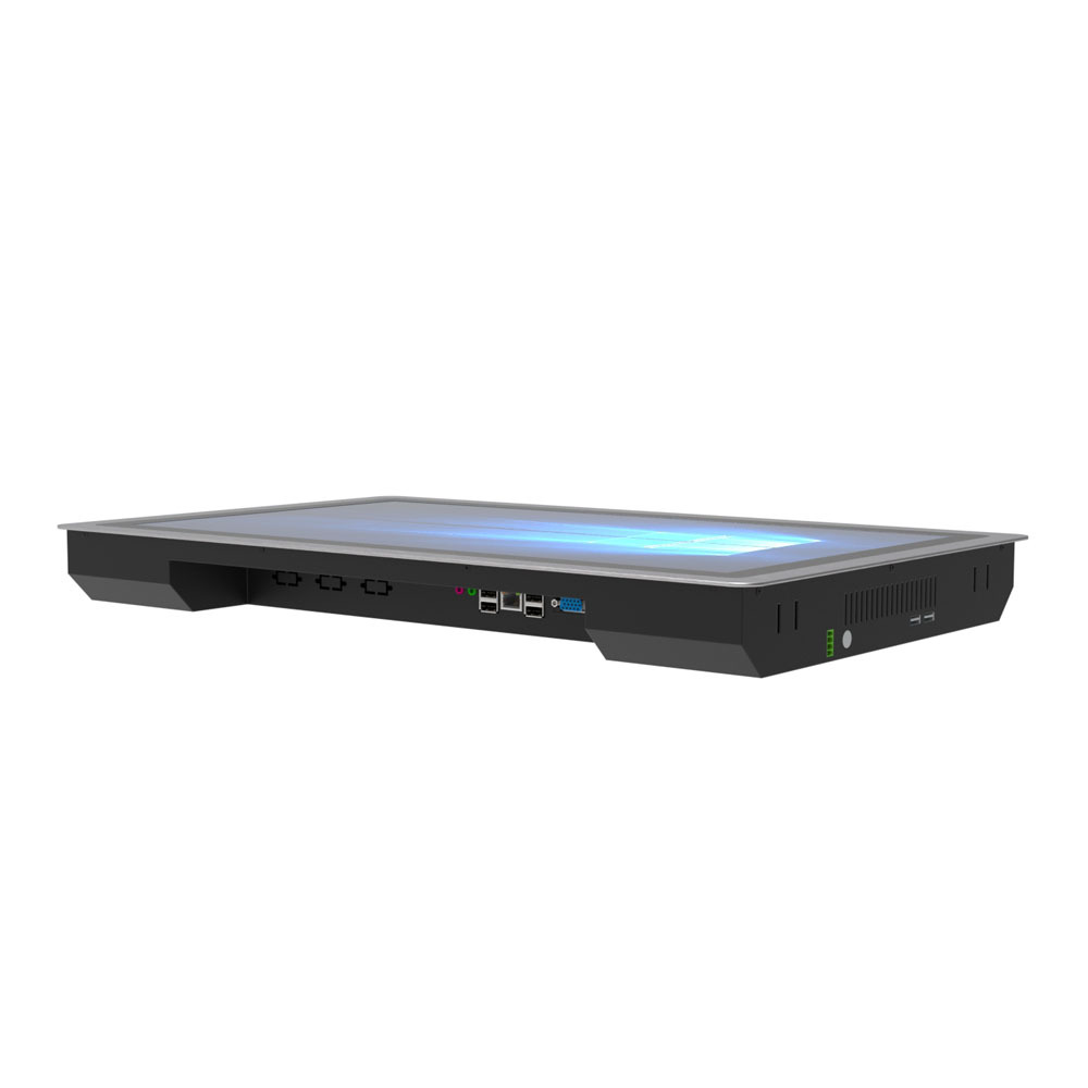 PP215DAIT 하면부 IO포트 산업용 21.5인치 IP65 전면 방수 터치 패널 컴퓨터 시리즈 주문제작 DNSYS