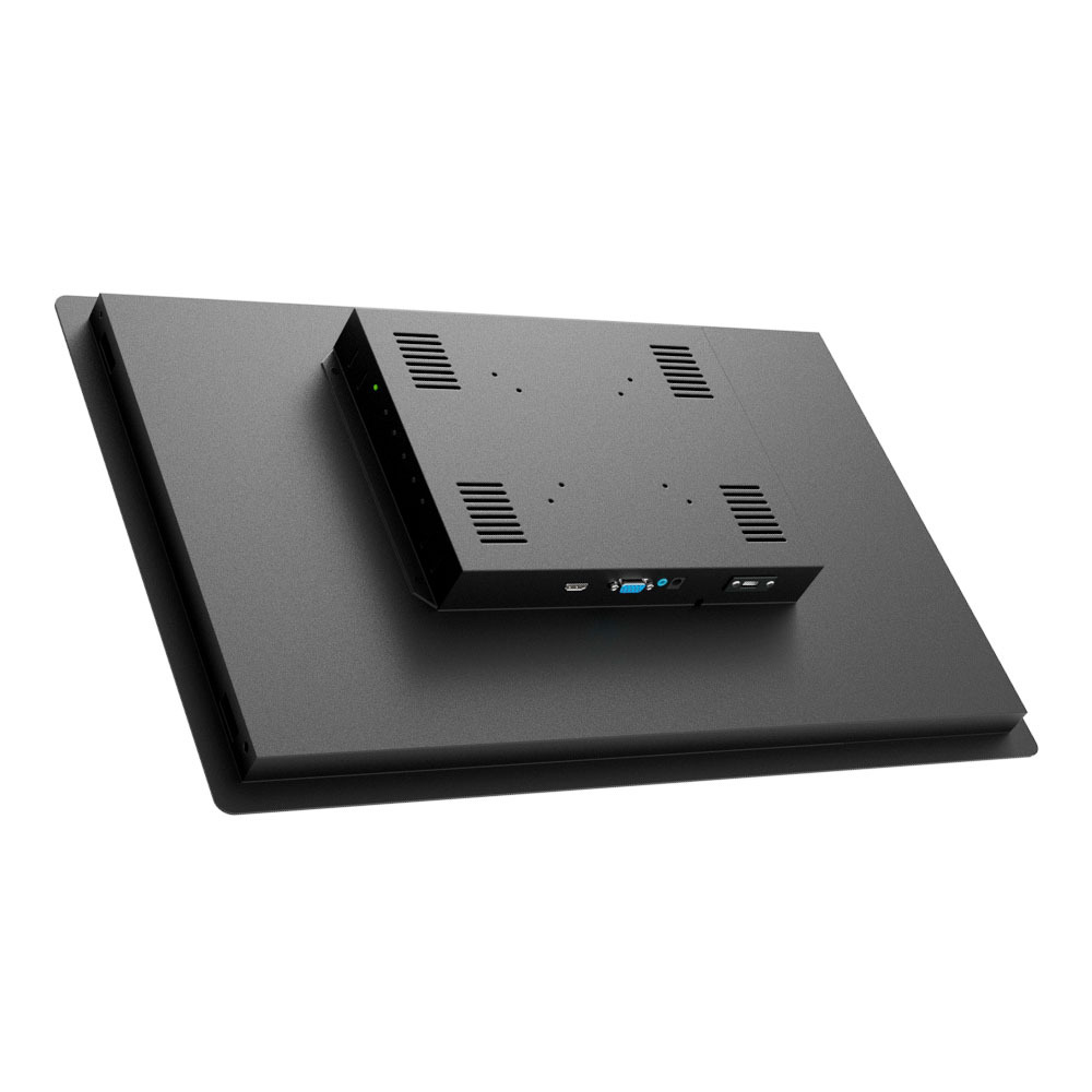 MO215DAPB-VH 후면부, 산업용 감압식 터치 모니터 주문제작 DNSYS
