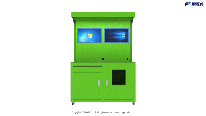 KS-DB215 산업용 키오스크 모니터 컴퓨터 주문제작 - DNSYS