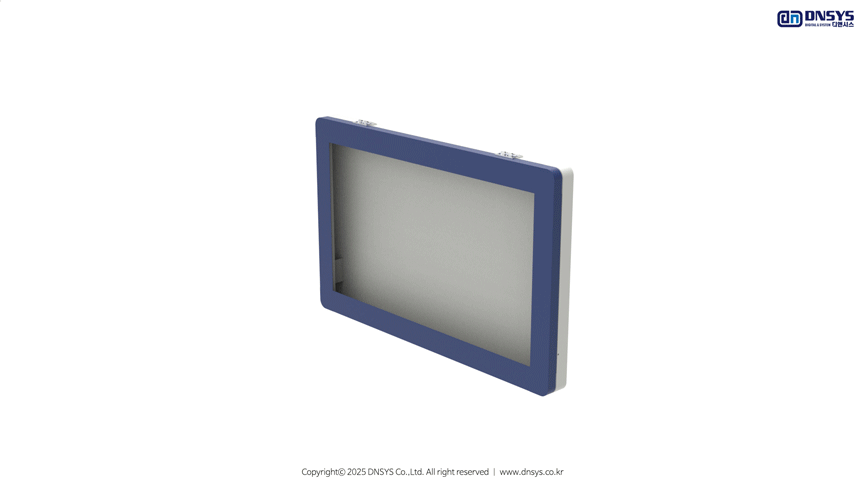 KS-XE750 75인치 산업용 키오스크 모니터 컴퓨터 주문제작 - DNSYS