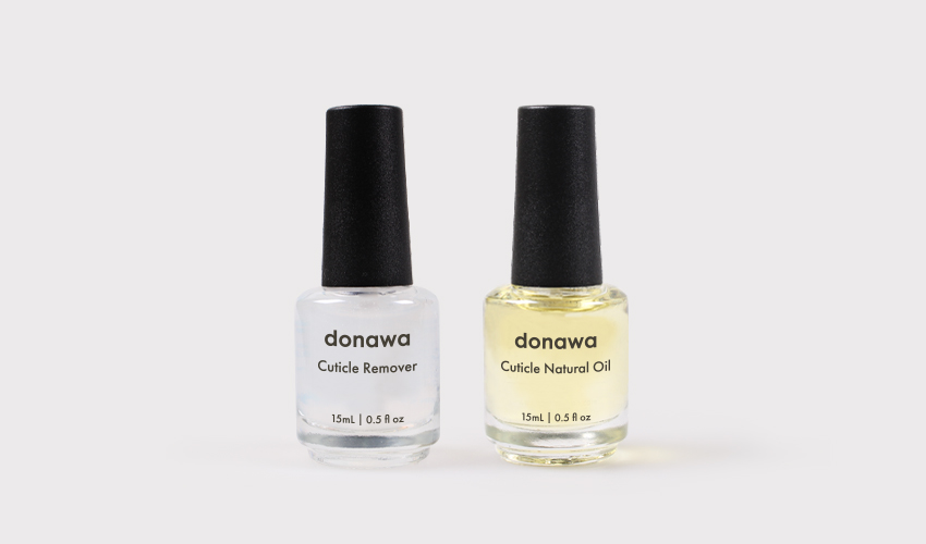 도나와,donawa,네일케어,손관리,네일아트,네일재료,네일오일,손톱케어,셀프네일,큐티클오일,큐티클관리,큐티클리무버,도나와 큐티클오일 큐티클리무버 2종 세트 DSCOR-SET