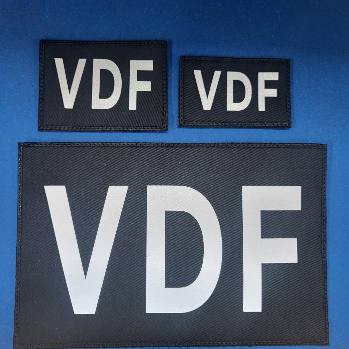 VDF 대형 패치 반사 블랙